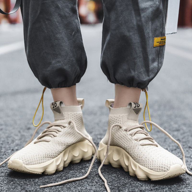 Cream Sneakers