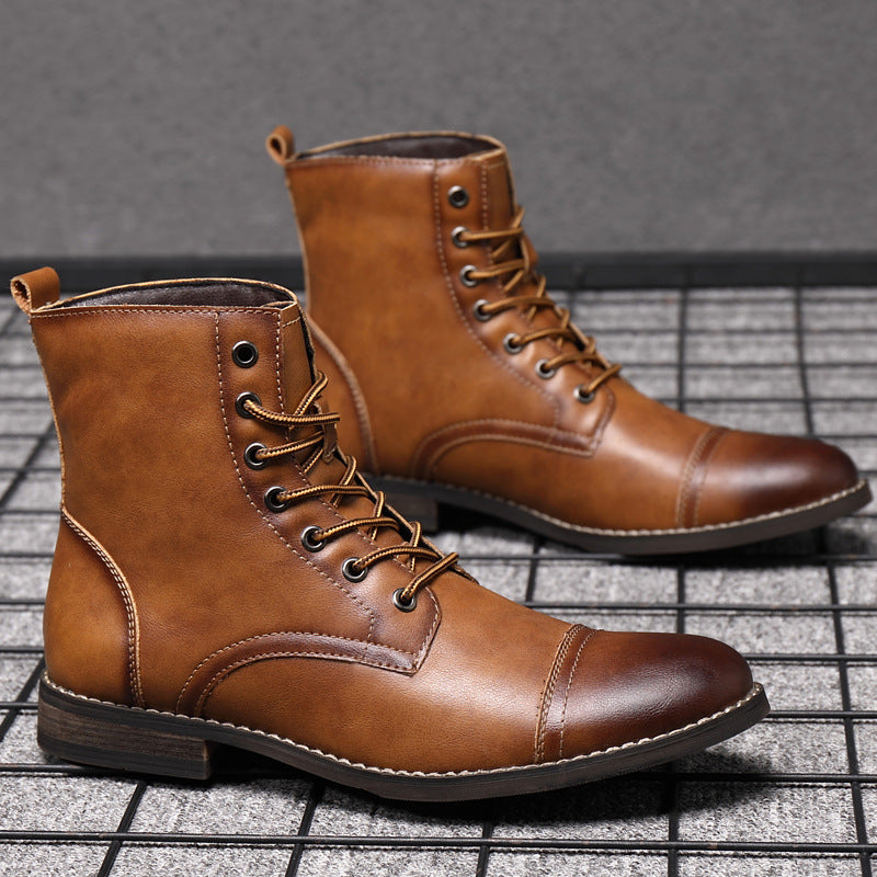 Pointed Toe Martin Boots