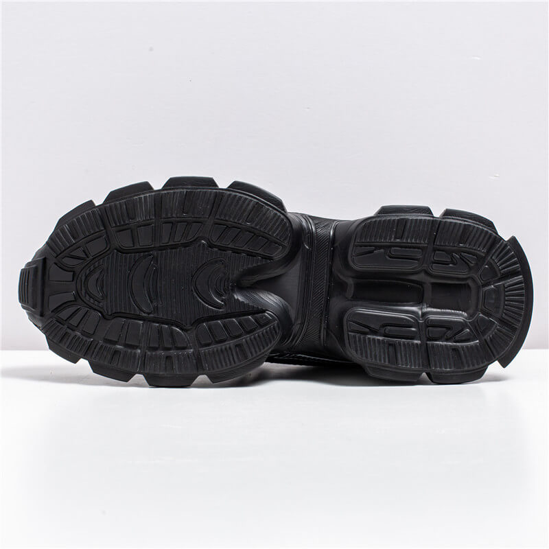 Mesh-Panel Sneakers
