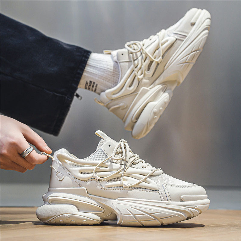 Cream Glue Sneakers