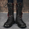 Pocket Decor High Top Boots
