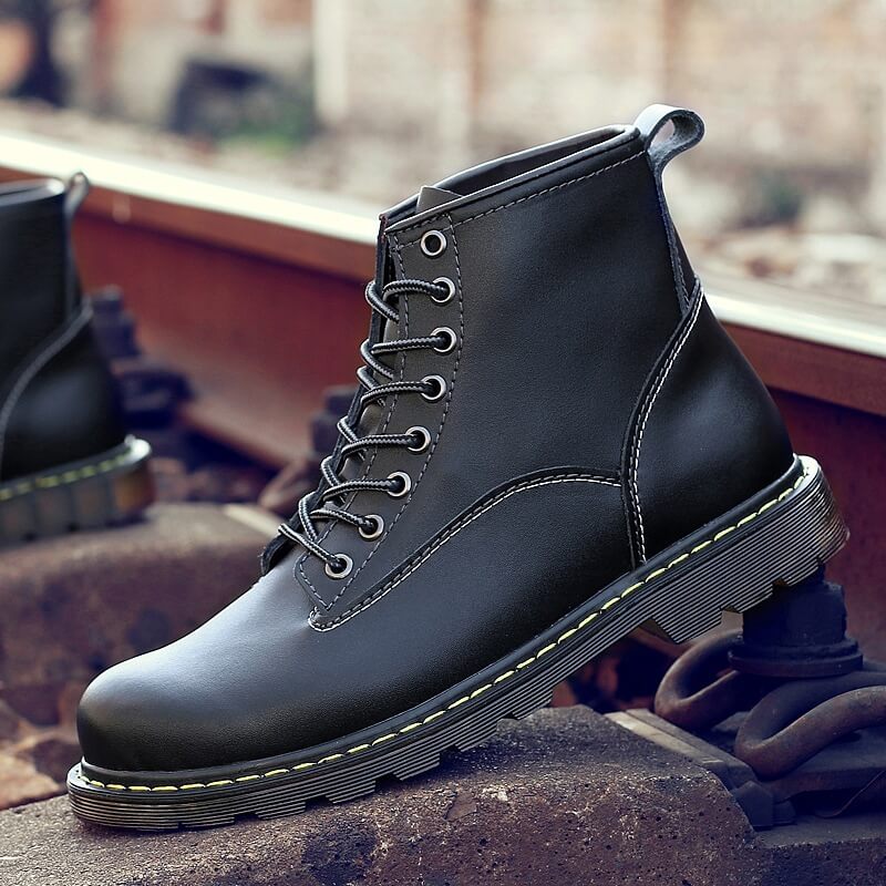 PU Rubbed Desert Boots