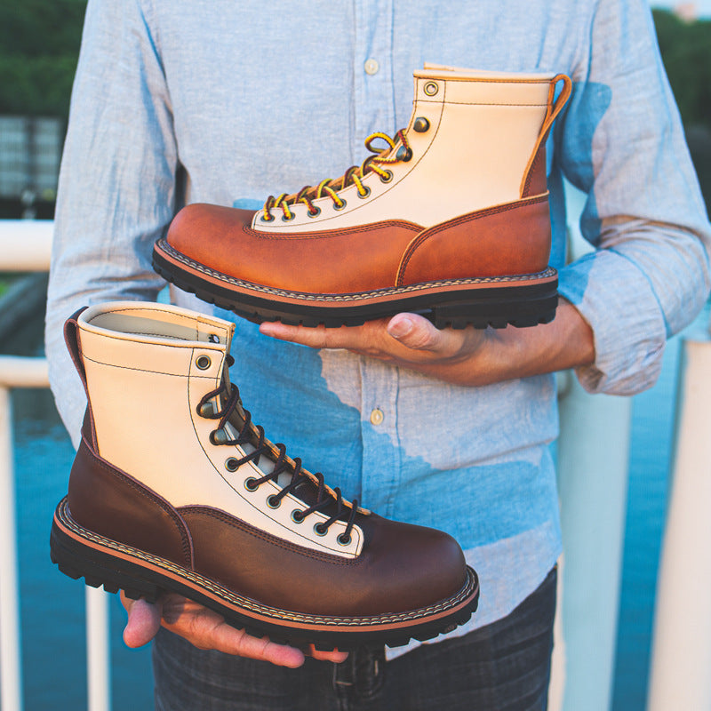 Impact Leather Boots