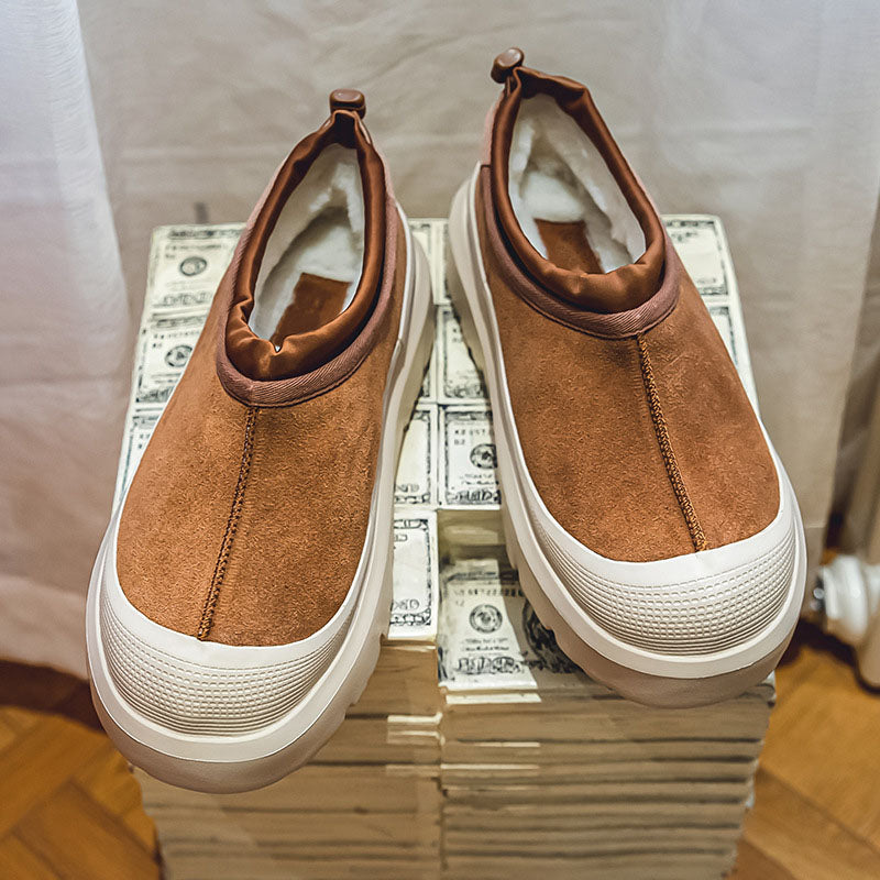 Slip On Fleece Boots