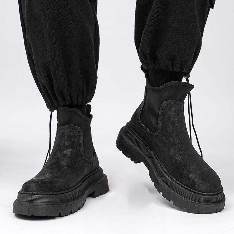 Slip-On Casual Boots