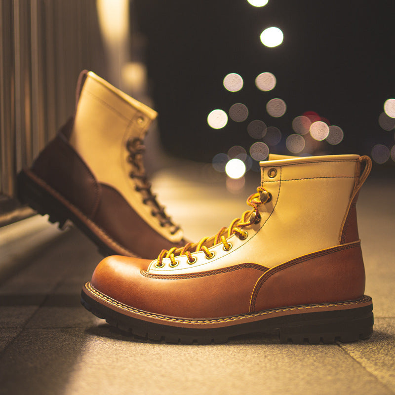 Impact Leather Boots
