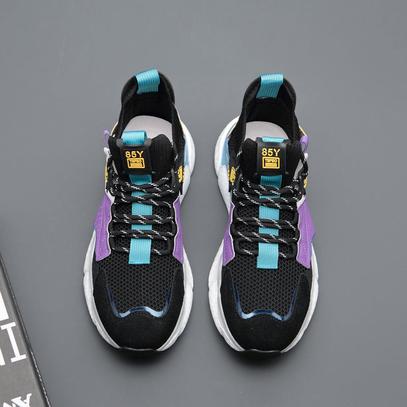 Patched-style Sneakers