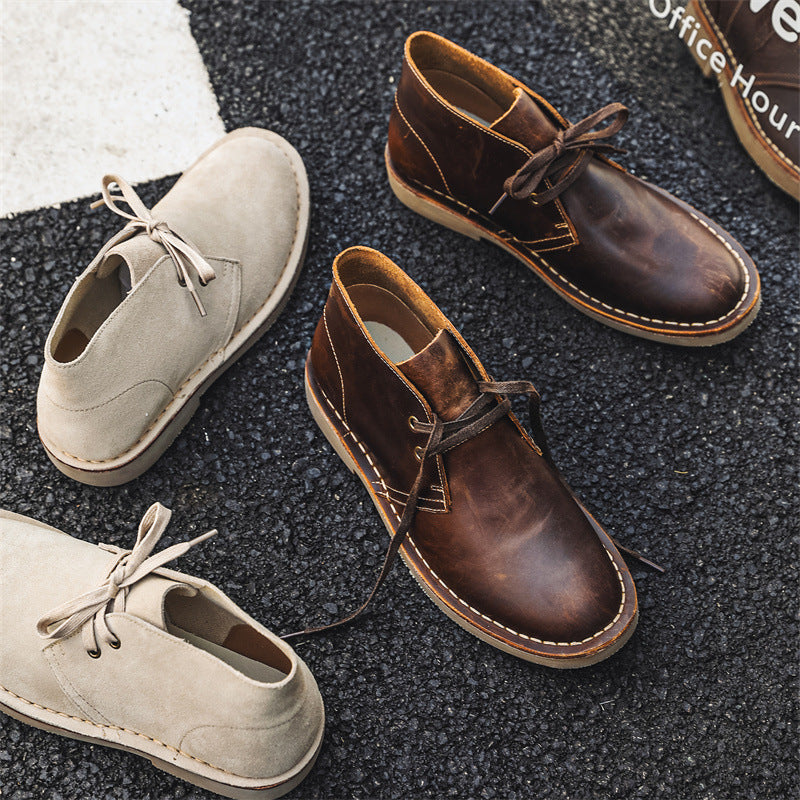 Sand Leather Men Boots
