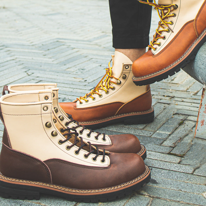 Impact Leather Boots