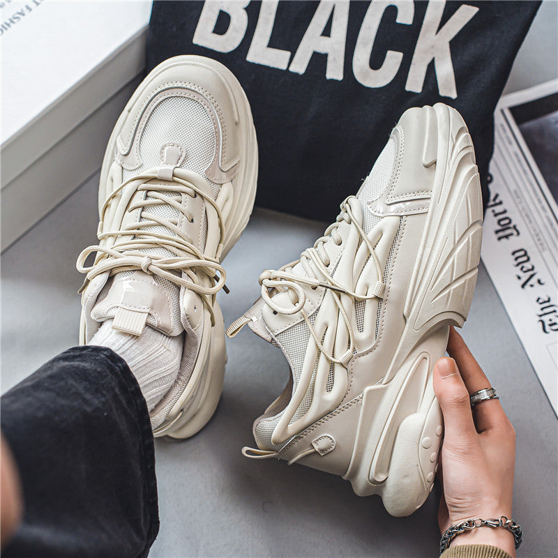 Cream Glue Sneakers