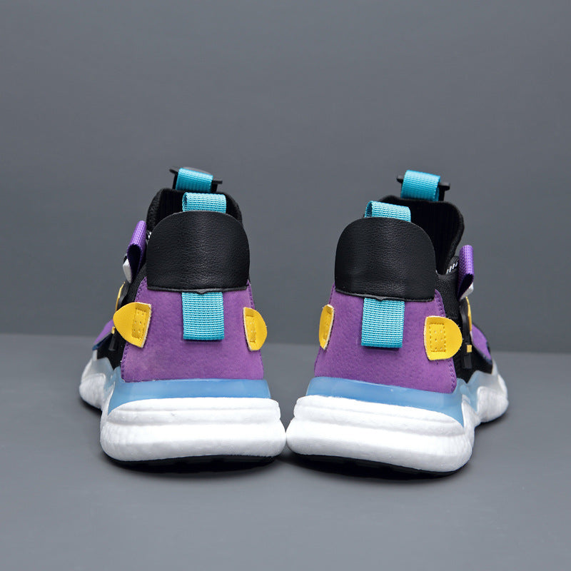 Patched-style Sneakers