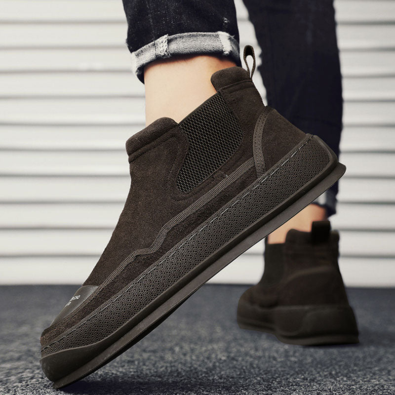 Faux Suede Boots