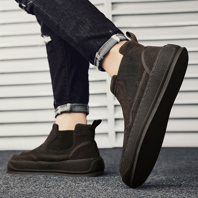Faux Suede Boots