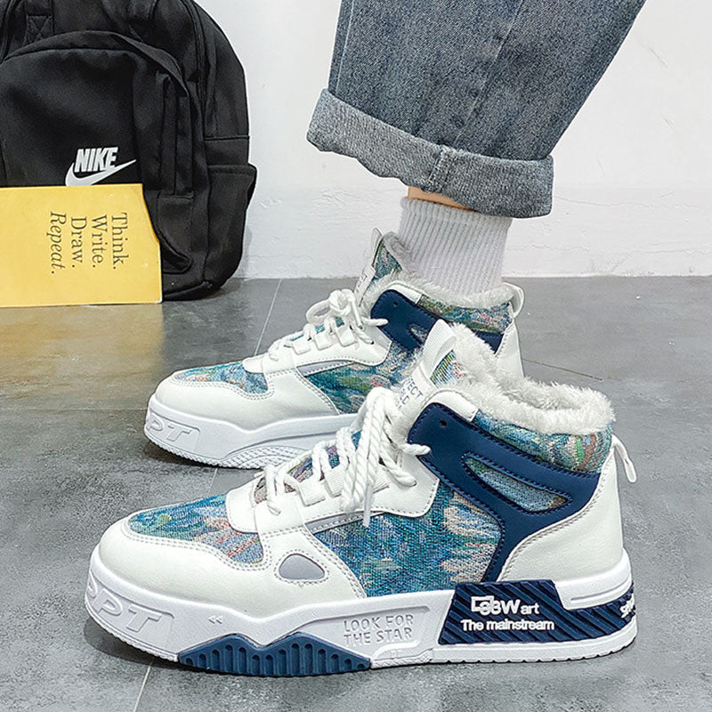 Tie-dye CO3-1 Fleece Sneakers