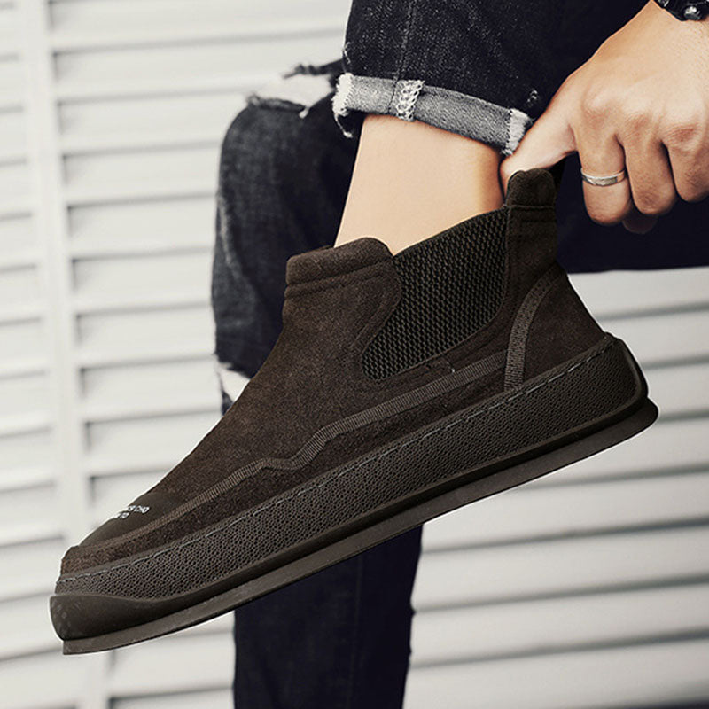 Faux Suede Boots