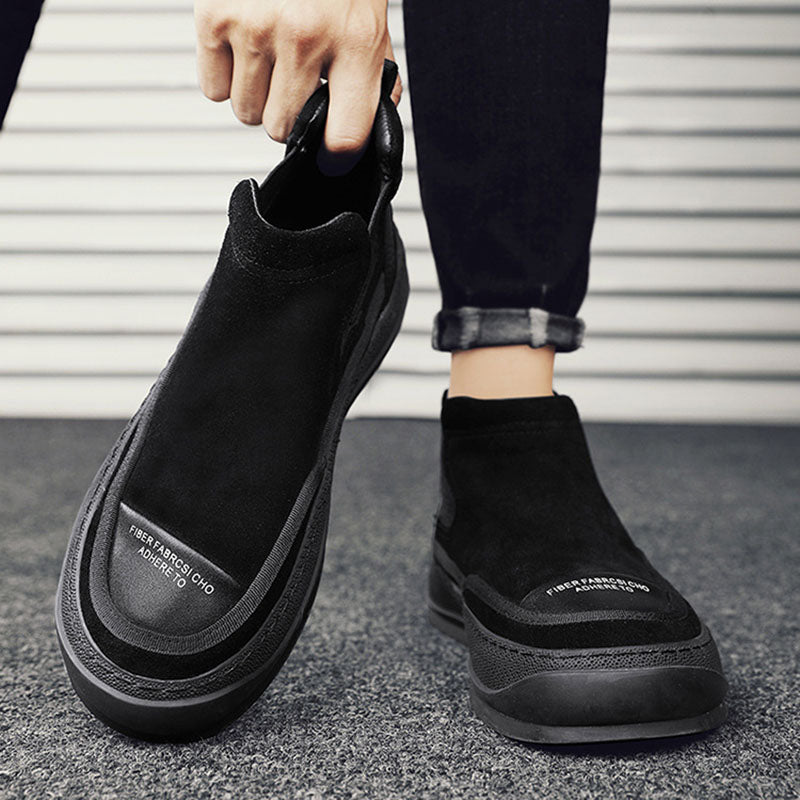 Faux Suede Boots