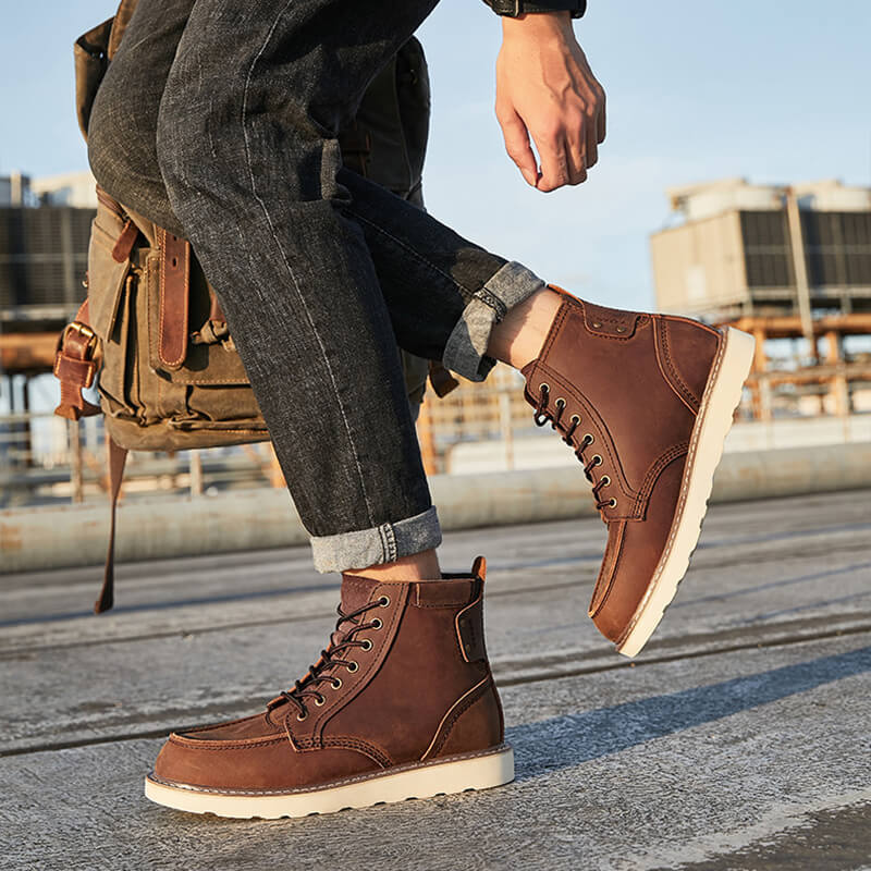 Mid-top Martin Boots