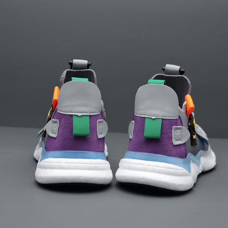 Patched-style Sneakers