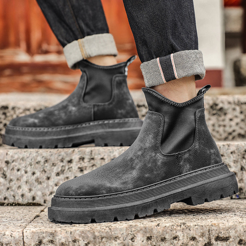 Slip-On Casual Boots