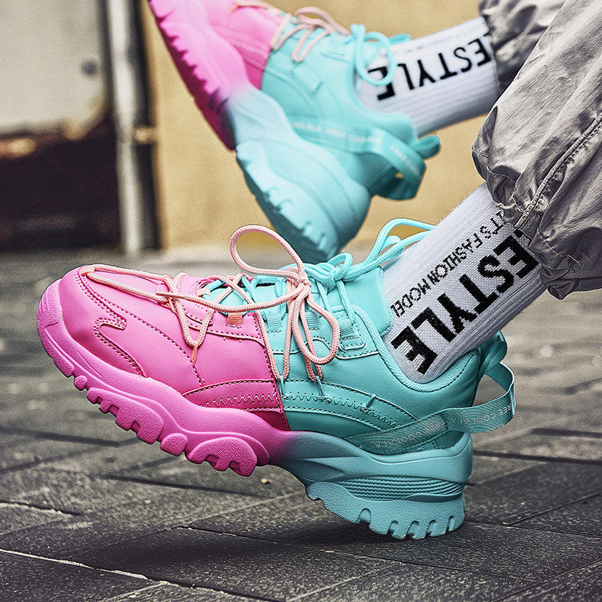 Bicolor XB1 Sneakers