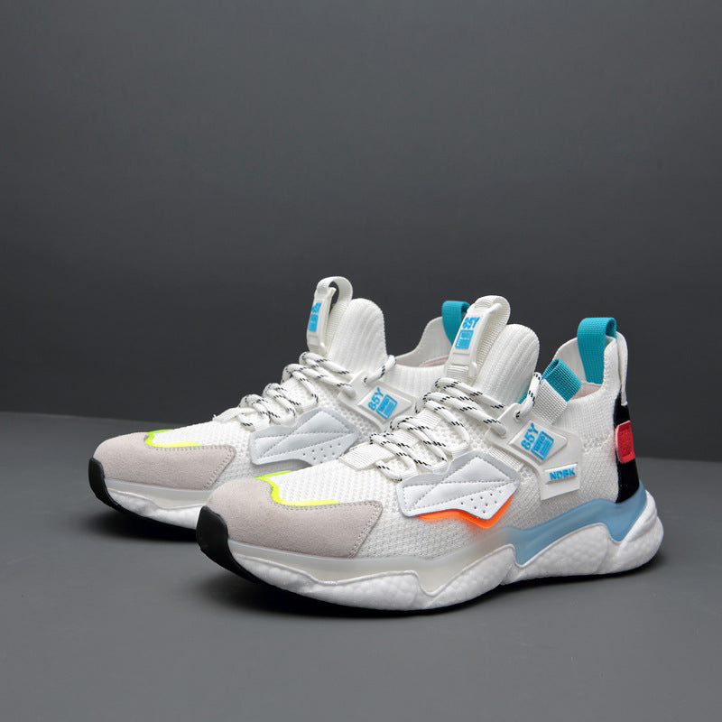 Patched-style Sneakers