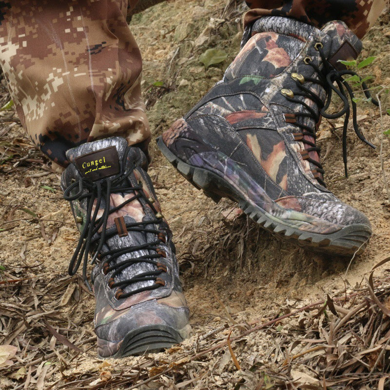 Camo Outdoor Boots