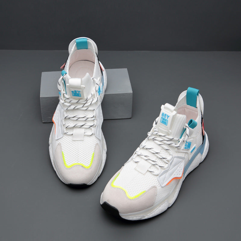 Patched-style Sneakers