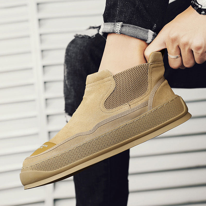 Faux Suede Boots