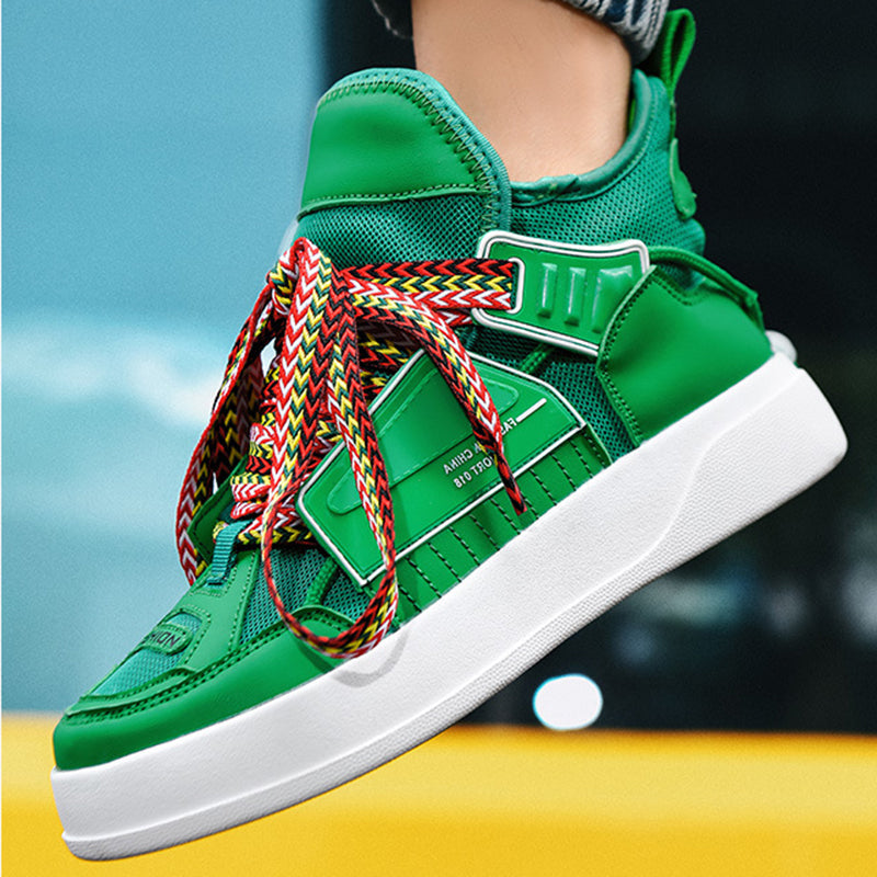Green Pulse Sneakers