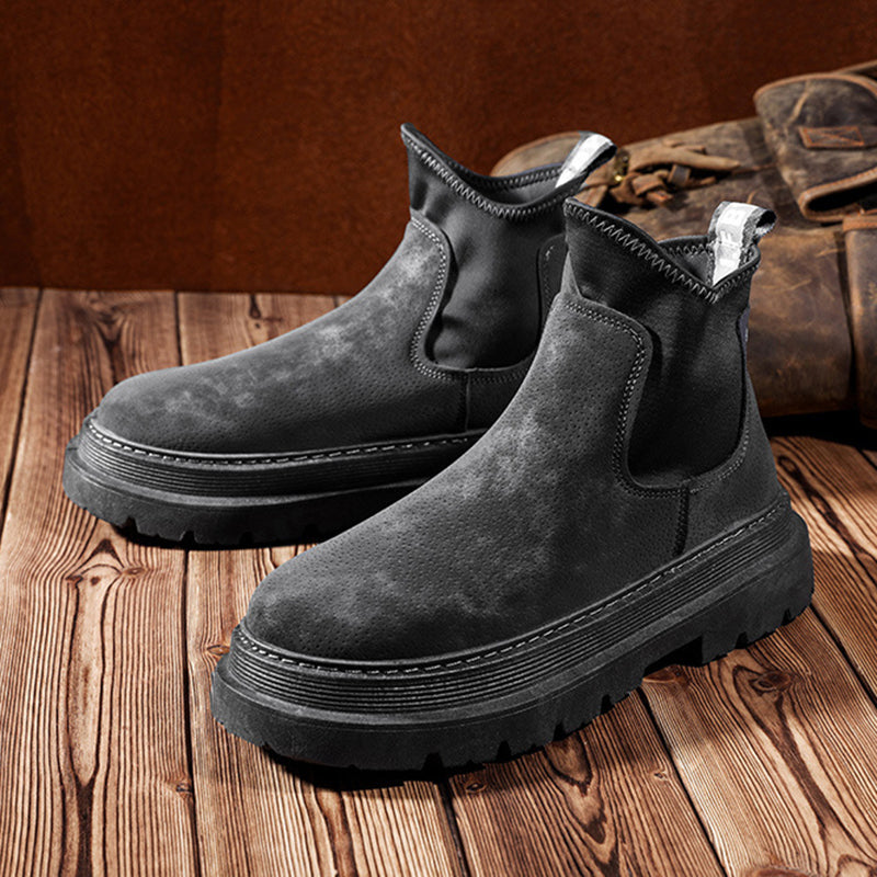 Slip-On Casual Boots