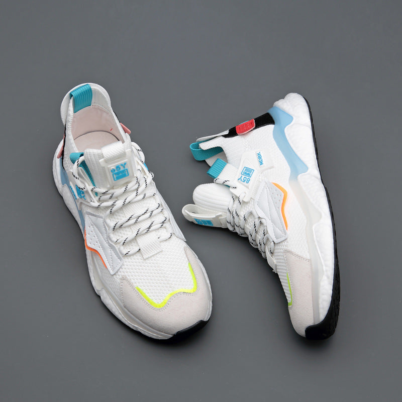Patched-style Sneakers