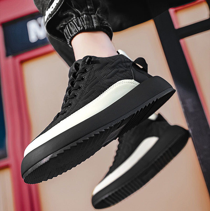 Block Patchwork Sneakers