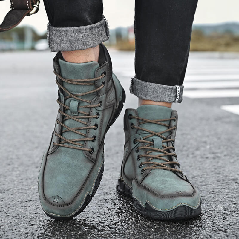 Patchwork Martin Boots
