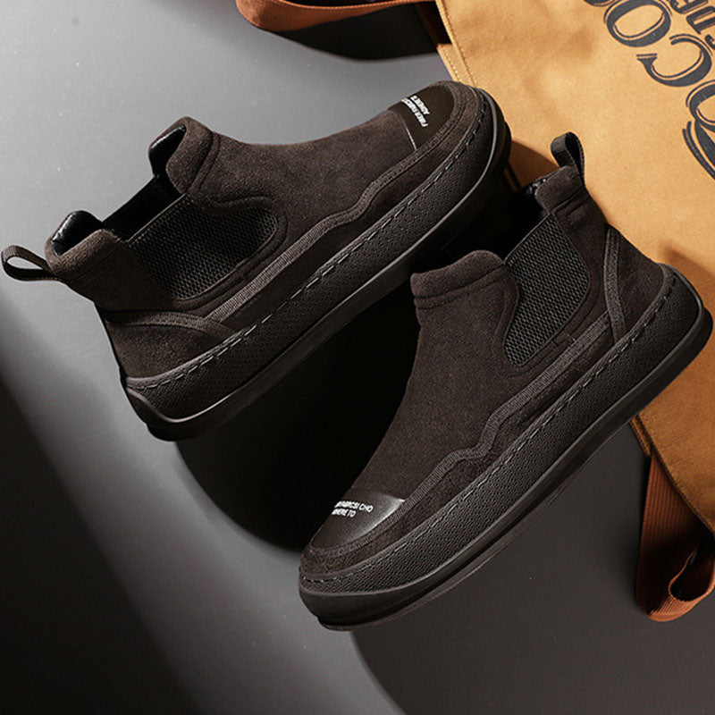 Faux Suede Boots