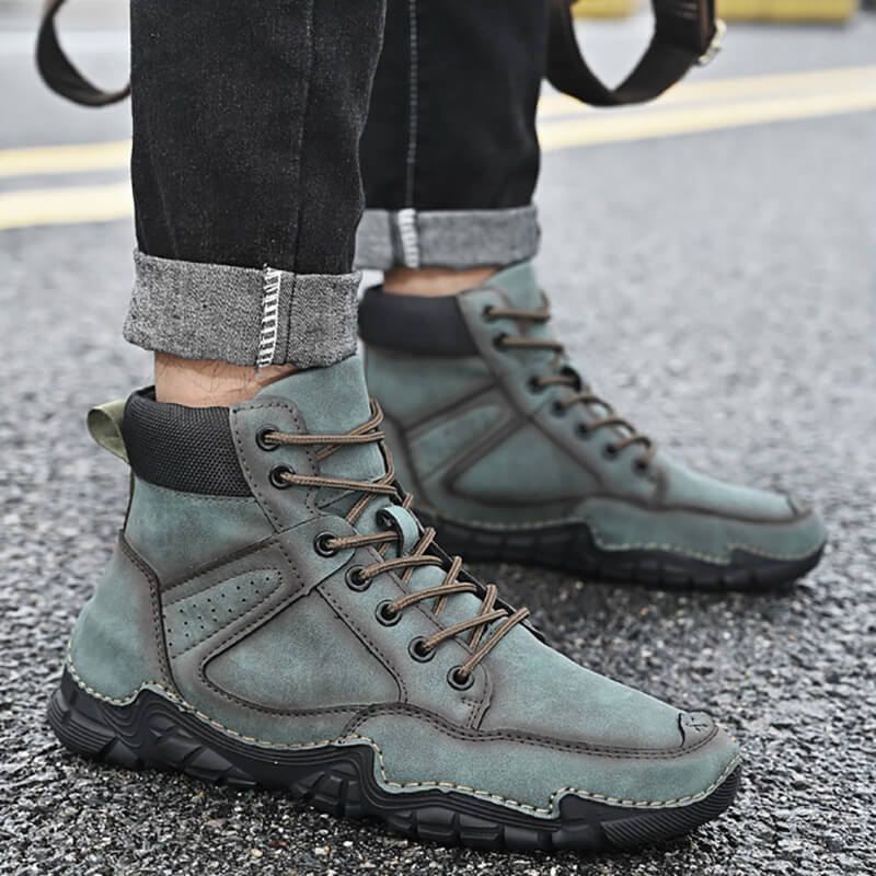 Patchwork Martin Boots