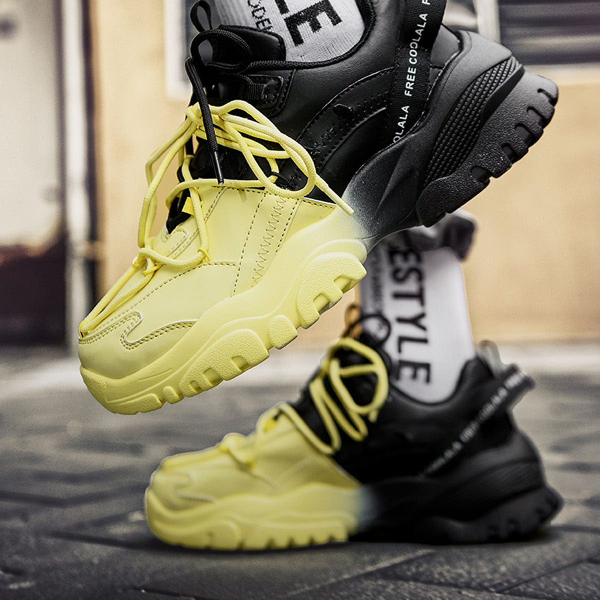 Bicolor XB1 Sneakers