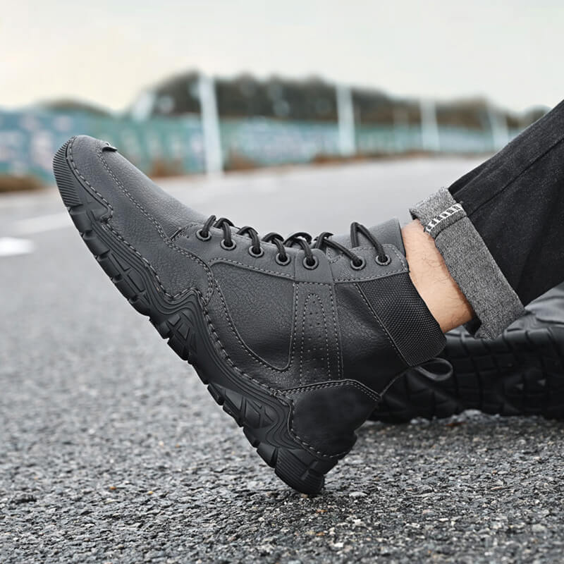 Patchwork Martin Boots