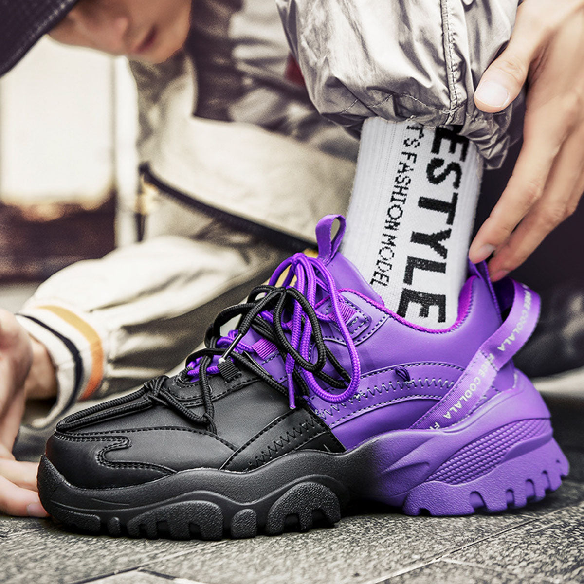 Bicolor XB1 Sneakers