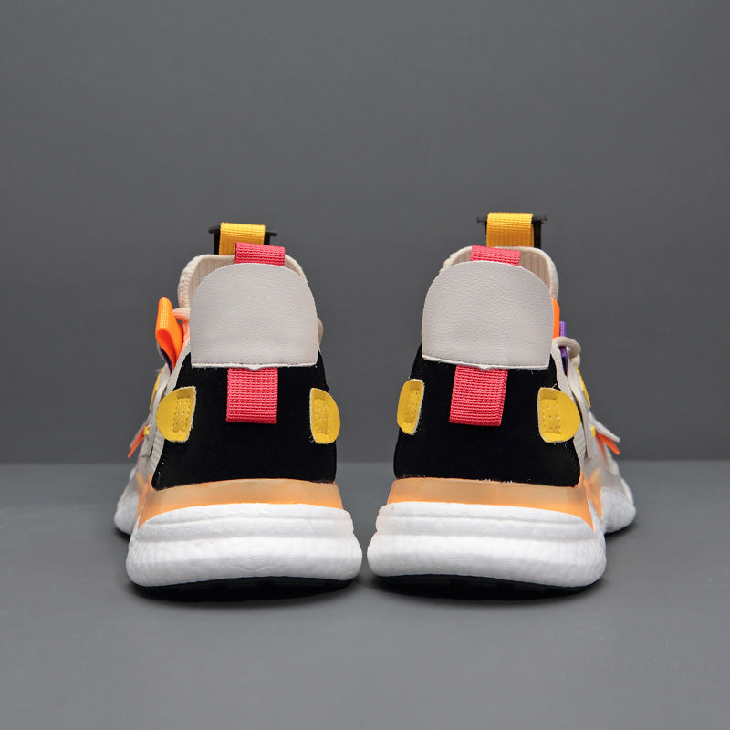 Patched-style Sneakers