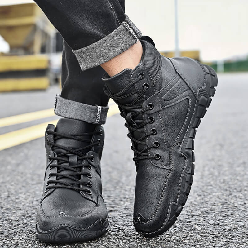 Patchwork Martin Boots
