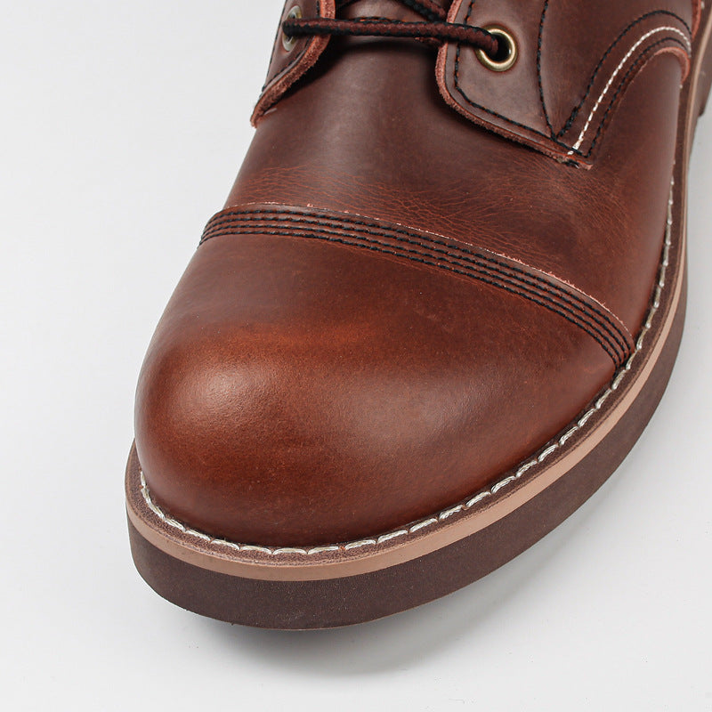 Retro Leather Men Boots