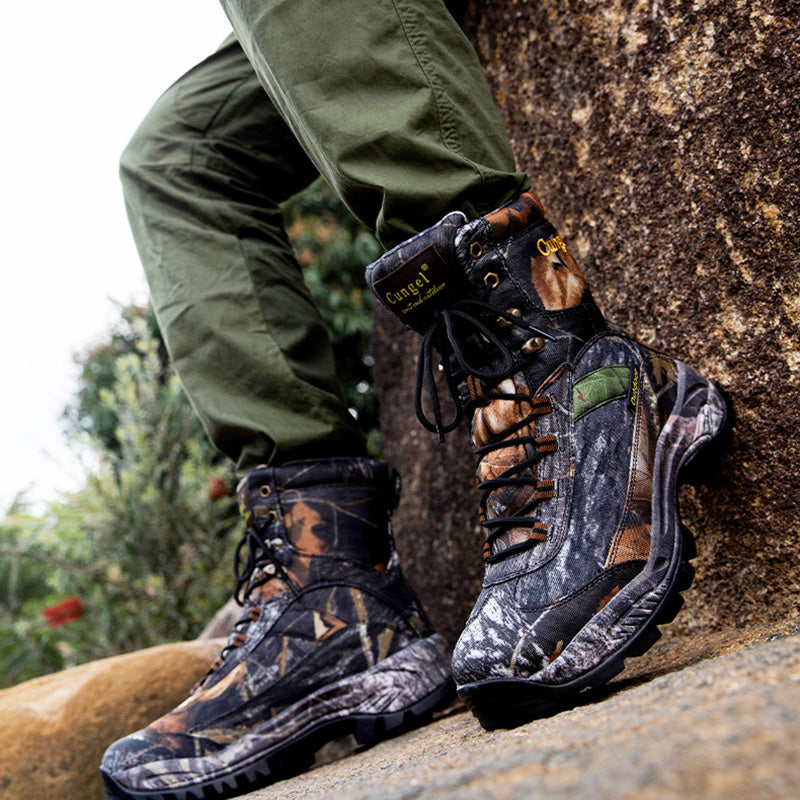 Camo Outdoor Boots