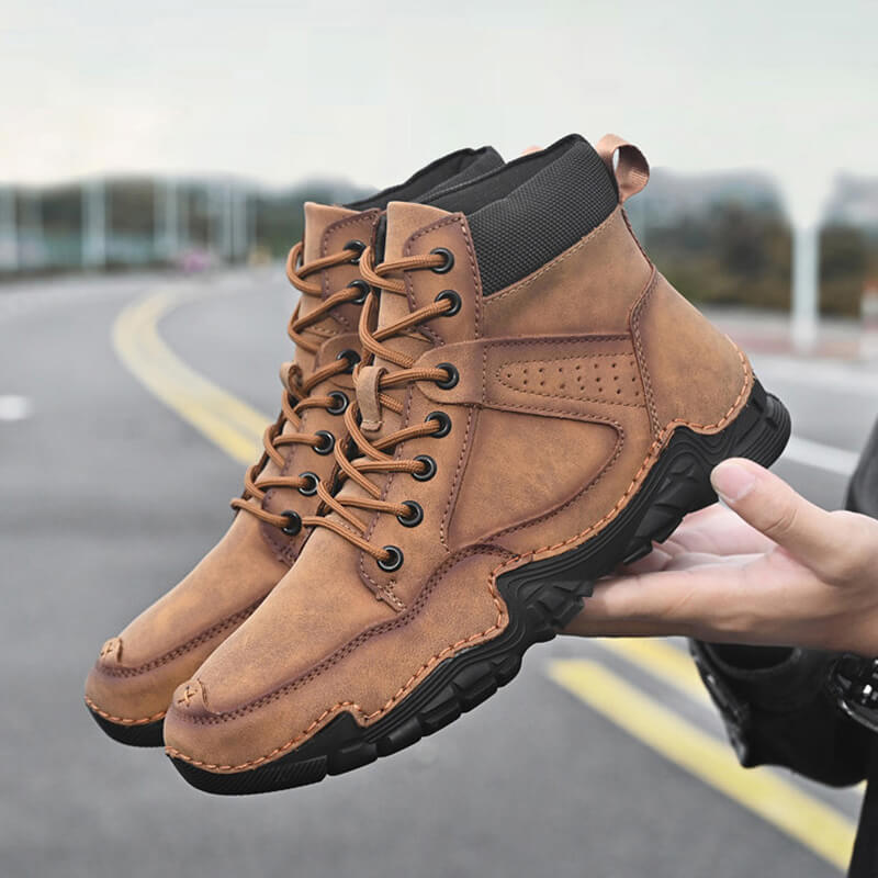 Patchwork Martin Boots