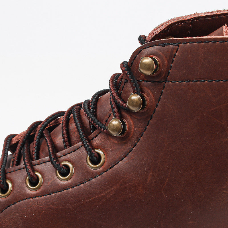 Retro Leather Men Boots