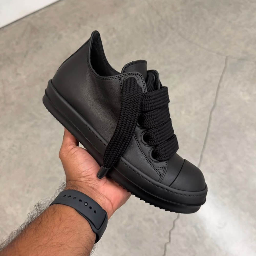 Leather RO2 Jumbo Lace Sneakers