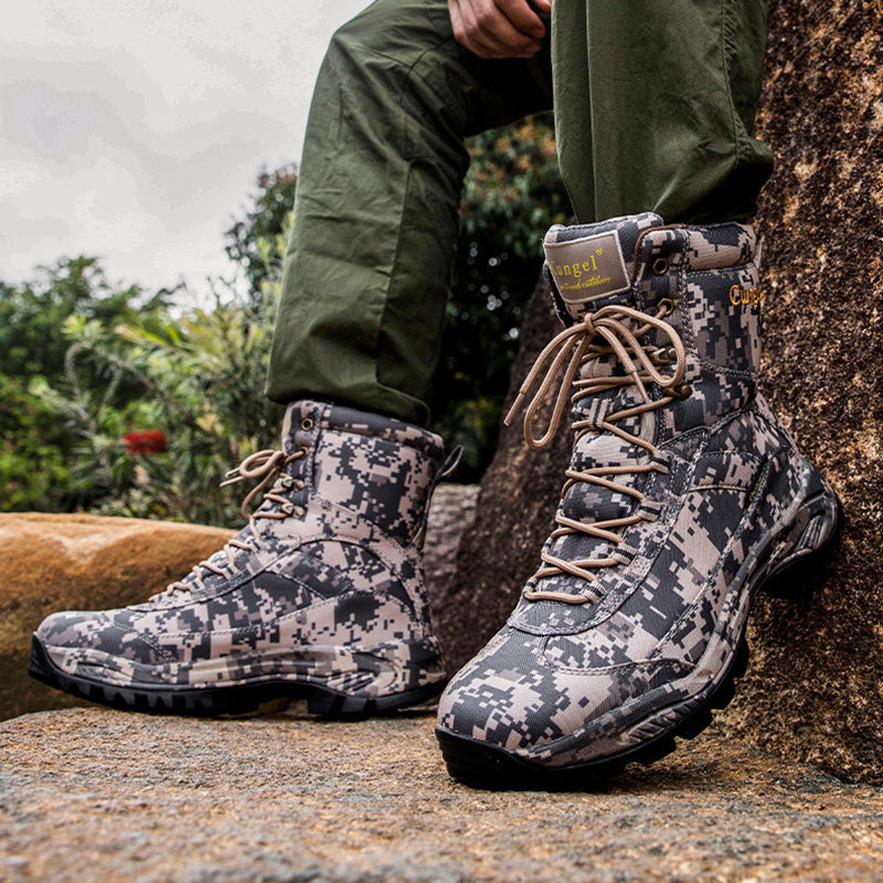 Camo Outdoor Boots