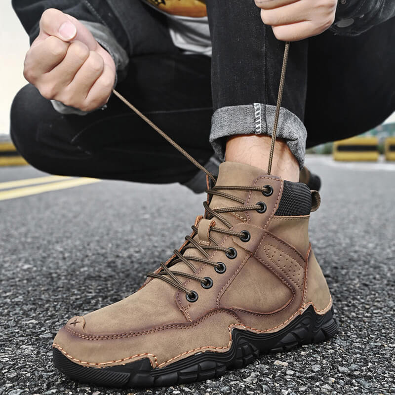 Patchwork Martin Boots