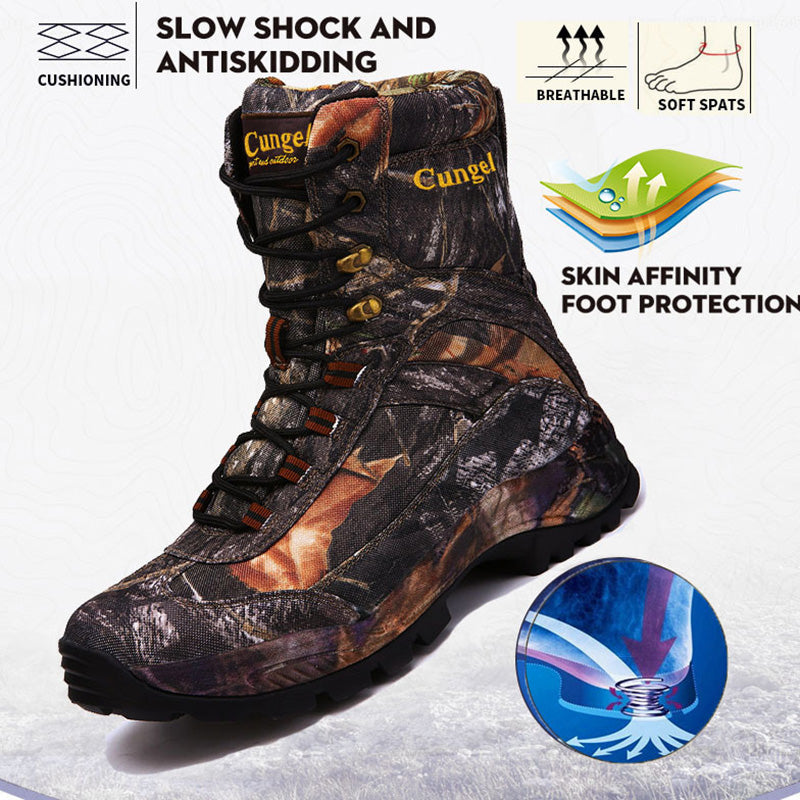 Camo Outdoor Boots
