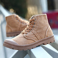 Canvas Ankle Boots