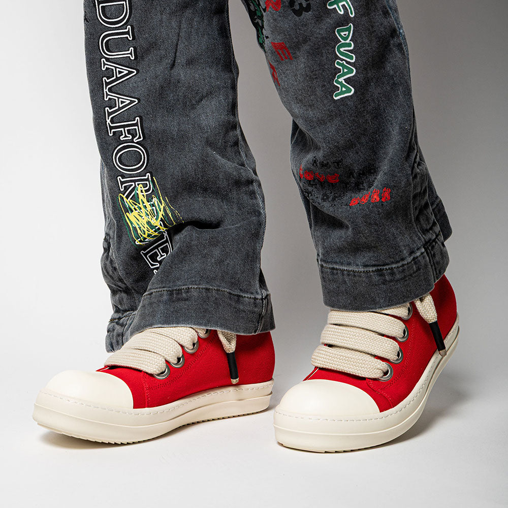 Canvas RO3 Contrast Sneakers